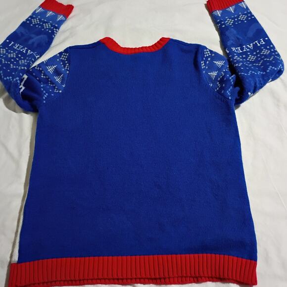 Ugly Christmas Sweater W XS/S Kids XL Husky !4/16 Penguin Video Game EASY CARE - Picture 7 of 12